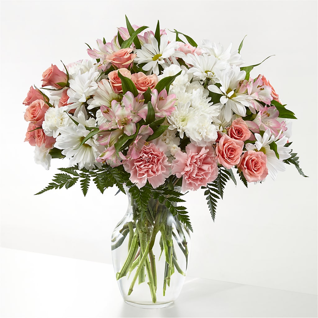 Blush Crush Bouquet – Forever Flowers, Fords NJ