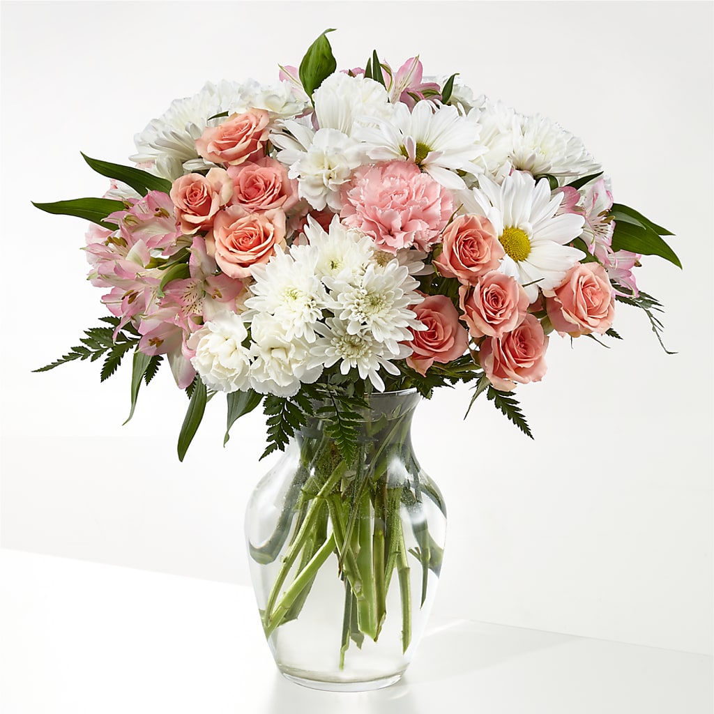 Blush Crush Bouquet – Forever Flowers, Fords NJ
