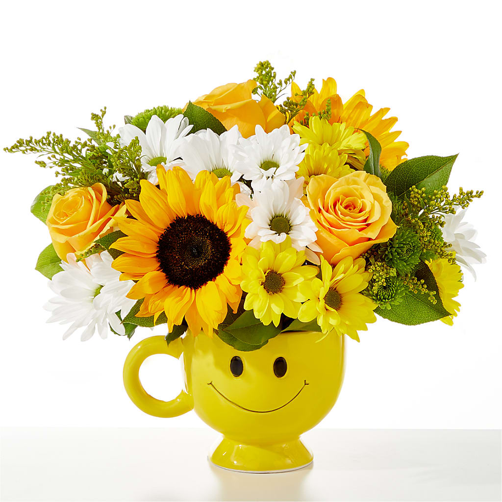 Be Happy Bouquet – Forever Flowers, Fords NJ
