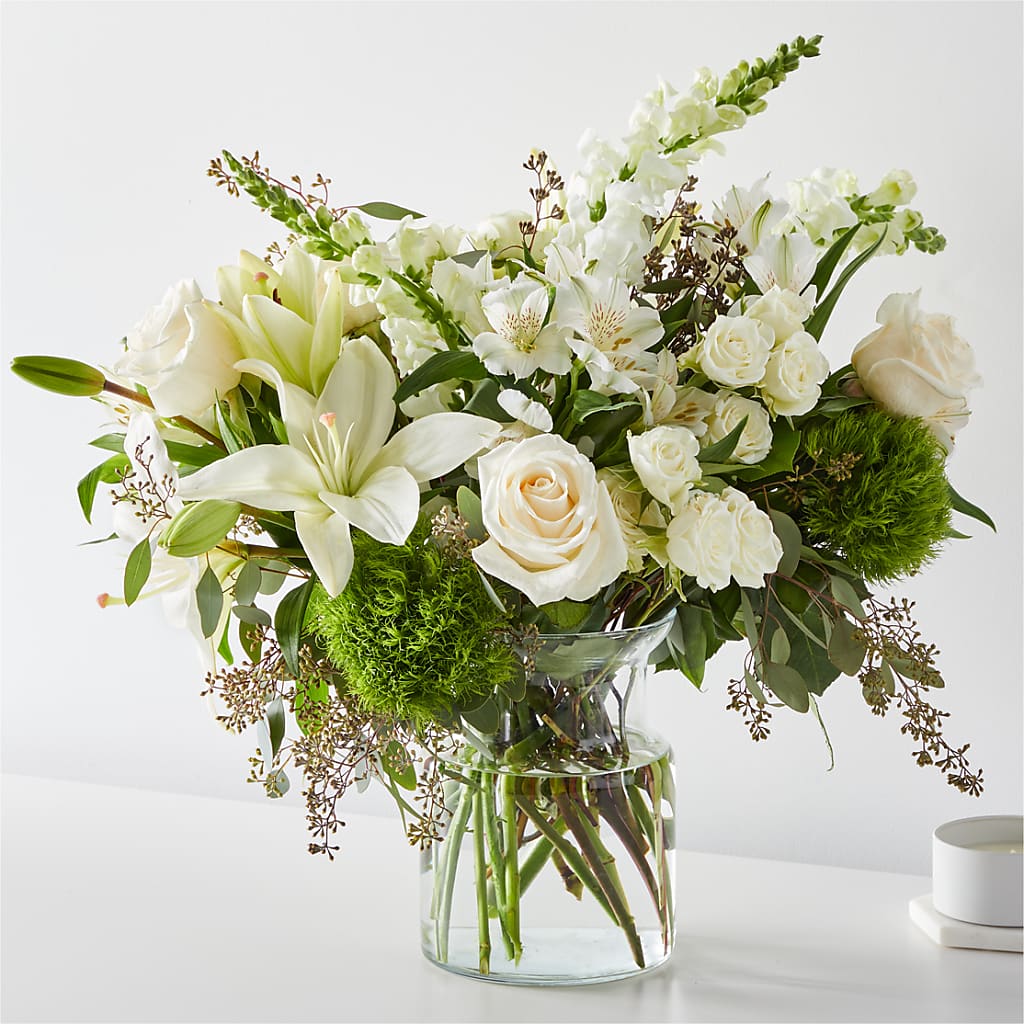 Fresh Linen Bouquet – Forever Flowers, Fords NJ