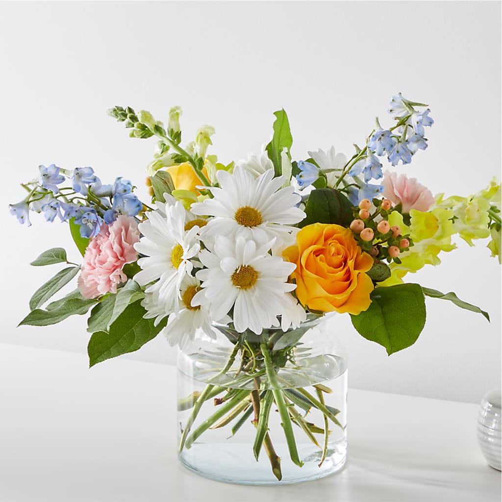 Sun Salutation Bouquet – Forever Flowers, Fords NJ