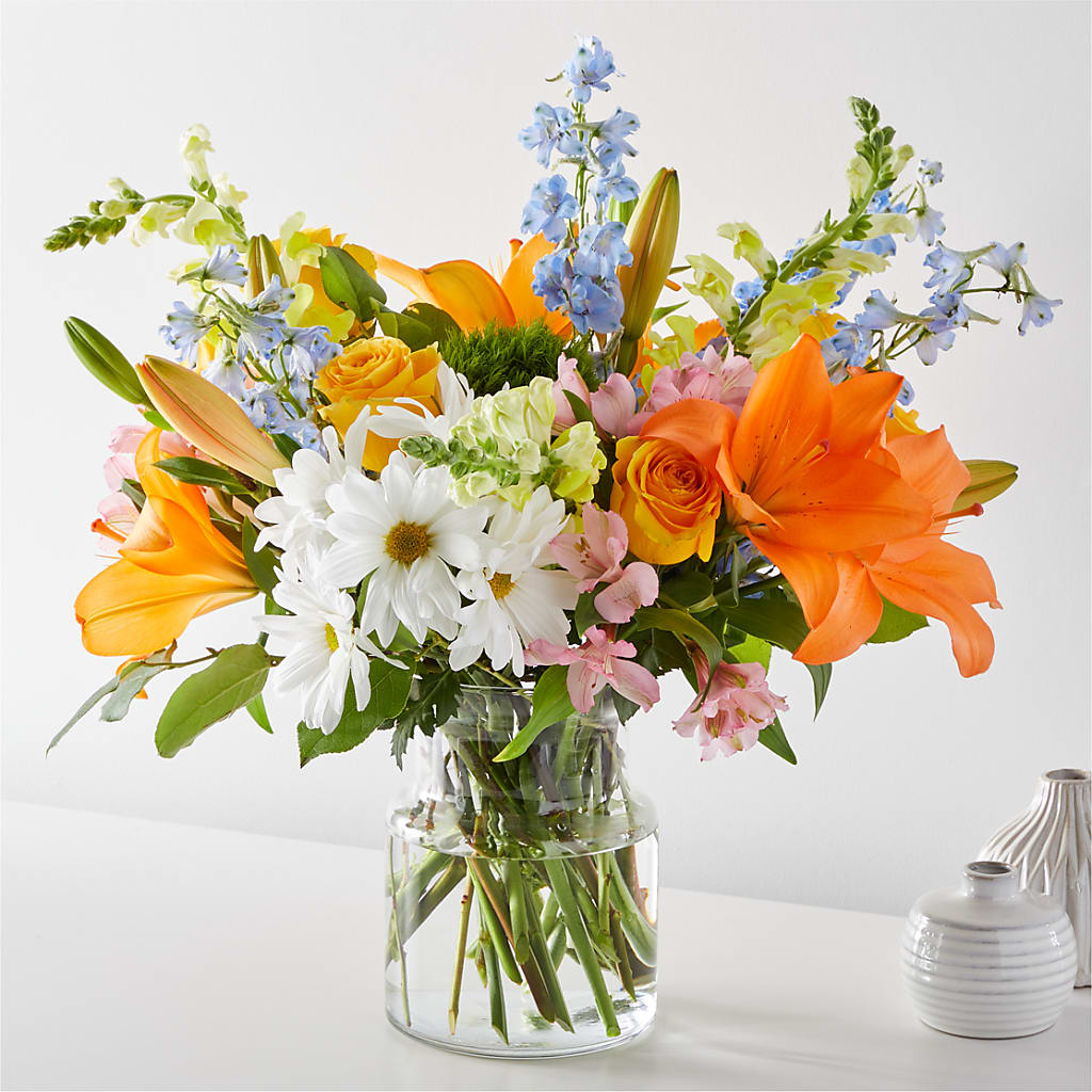 Sun Salutation Bouquet – Forever Flowers, Fords NJ