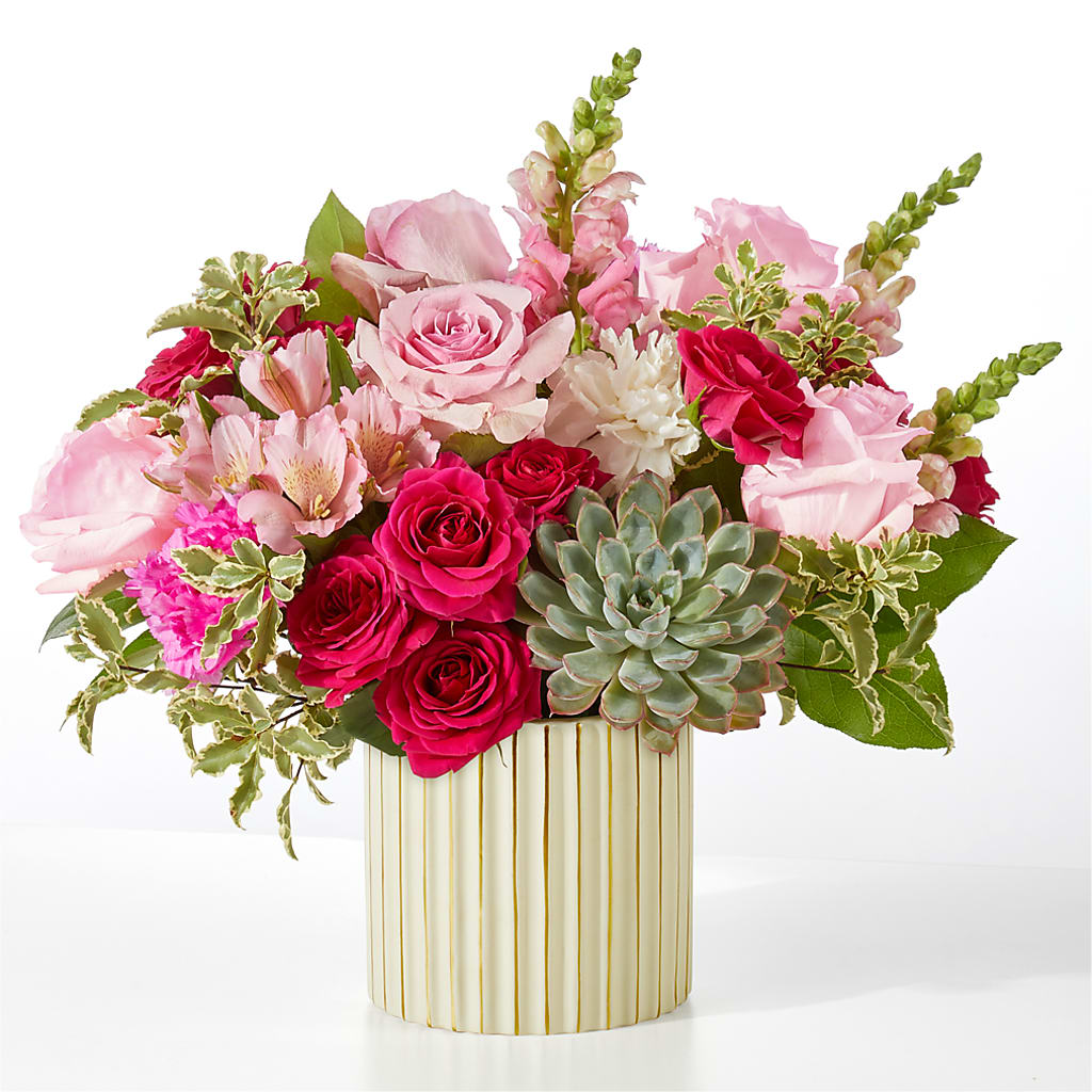Magenta Musings Bouquet – Forever Flowers, Fords NJ