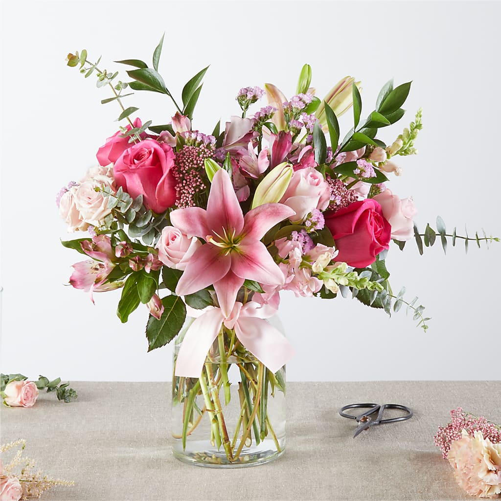 Pink Ribbon - A Florist Original – Forever Flowers, Fords NJ