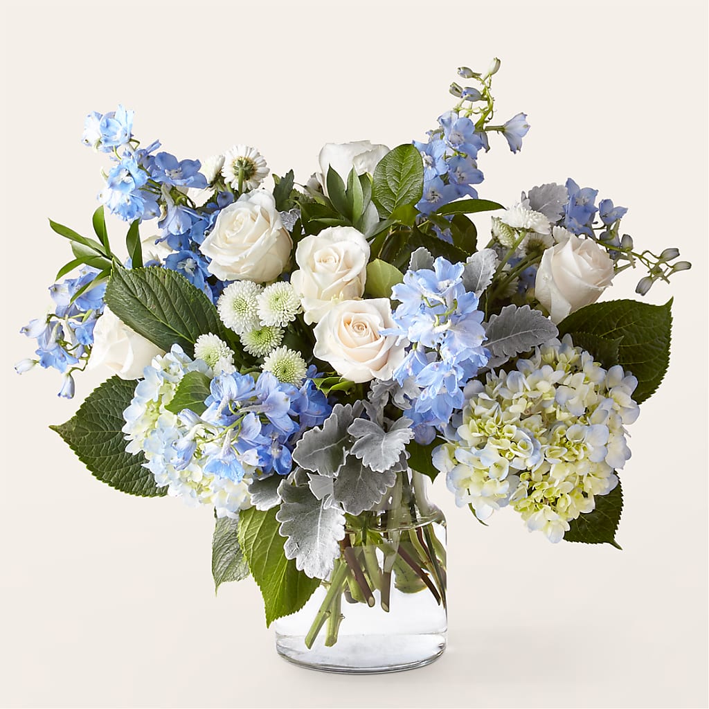Clear Skies Bouquet – Forever Flowers, Fords NJ