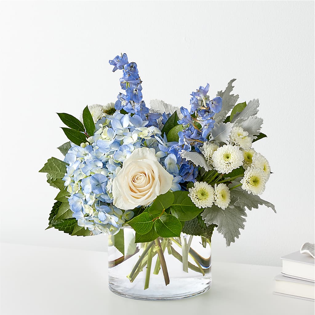 Clear Skies Bouquet – Forever Flowers, Fords NJ