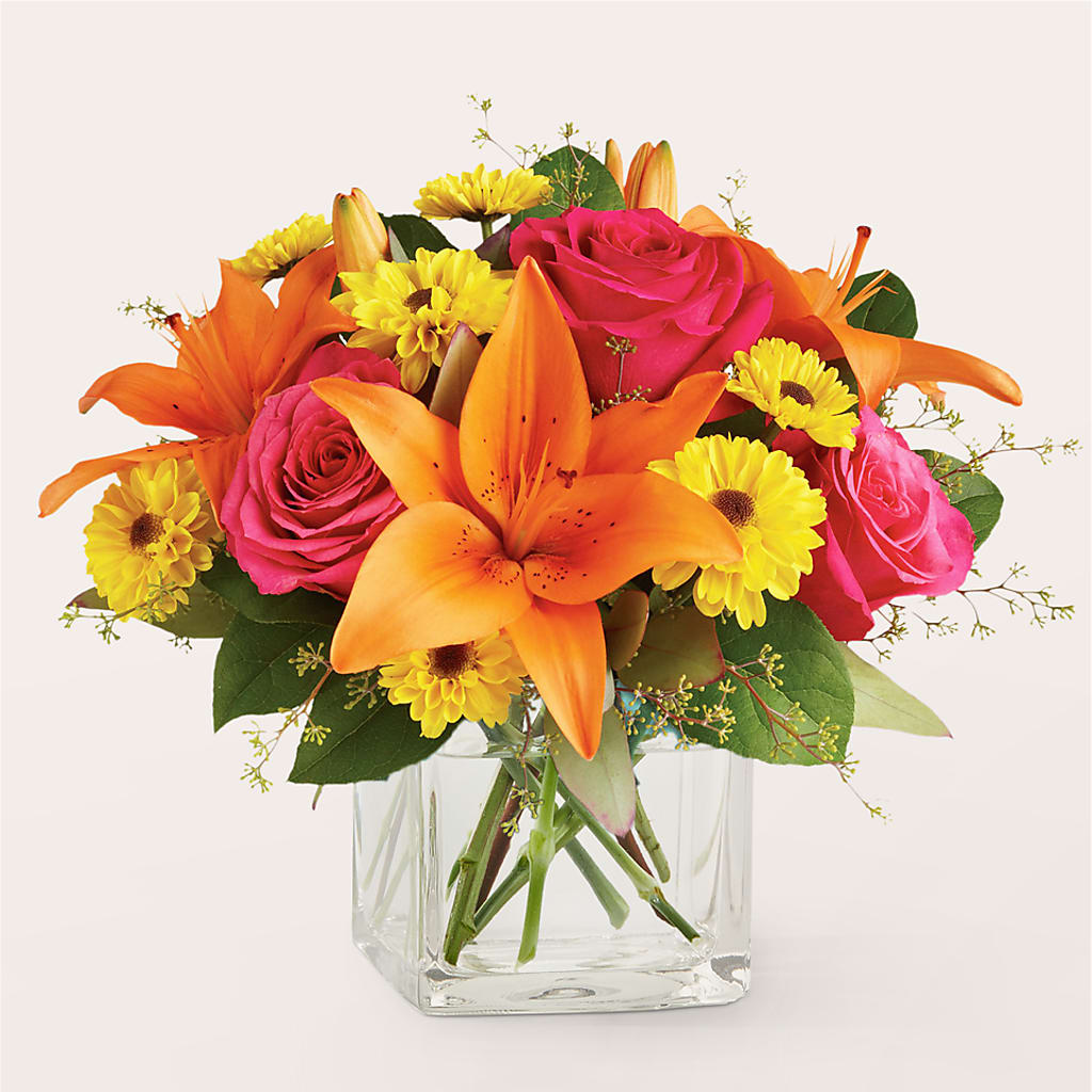 Neon Lights Bouquet – Forever Flowers, Fords NJ