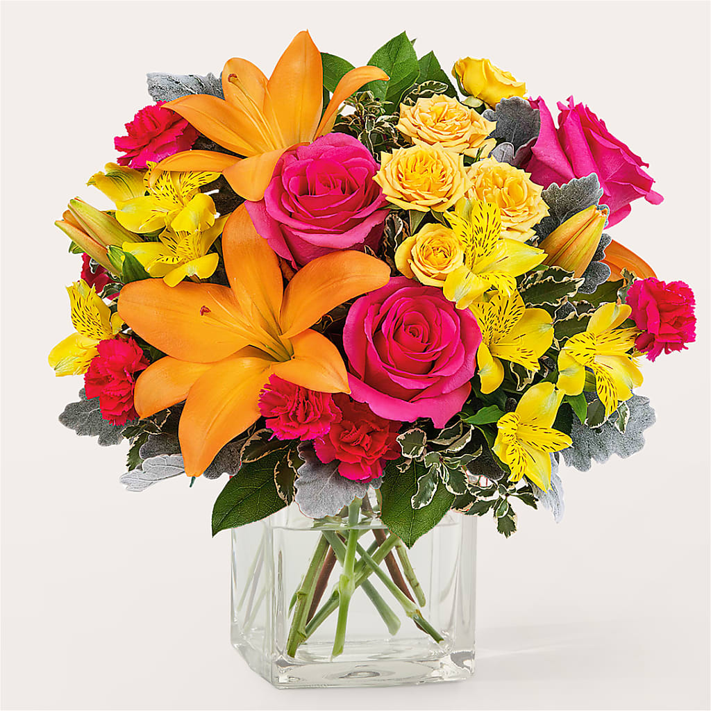 To the Tropics Bouquet – Forever Flowers, Fords NJ