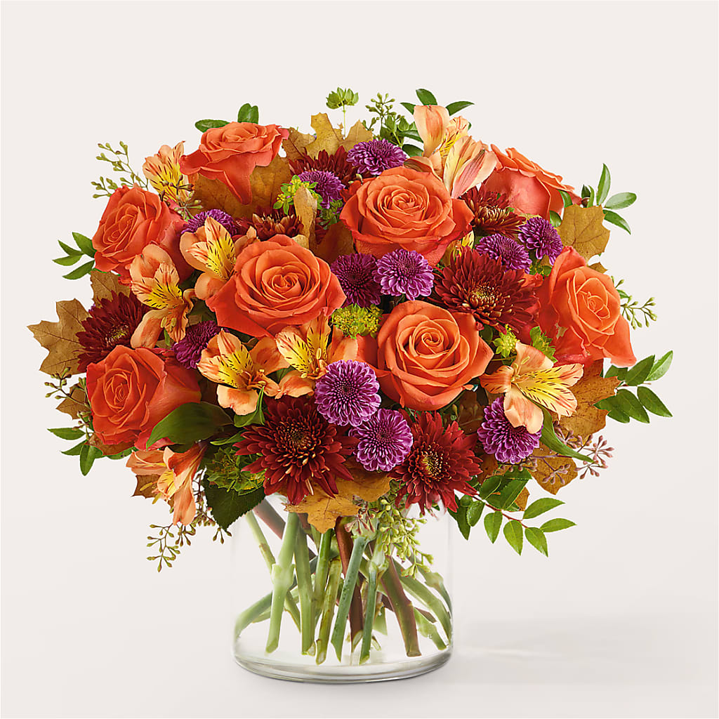 Orange You Glad Bouquet – Forever Flowers, Fords NJ