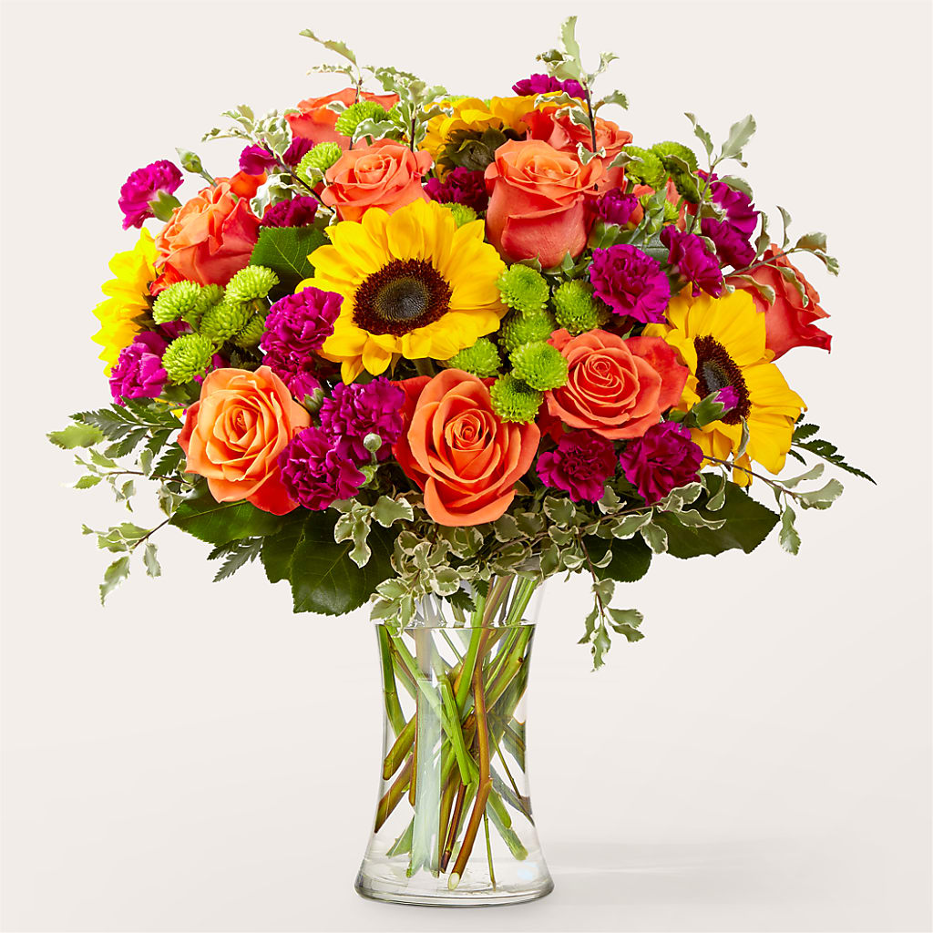 Warmth & Light Bouquet – Forever Flowers, Fords NJ