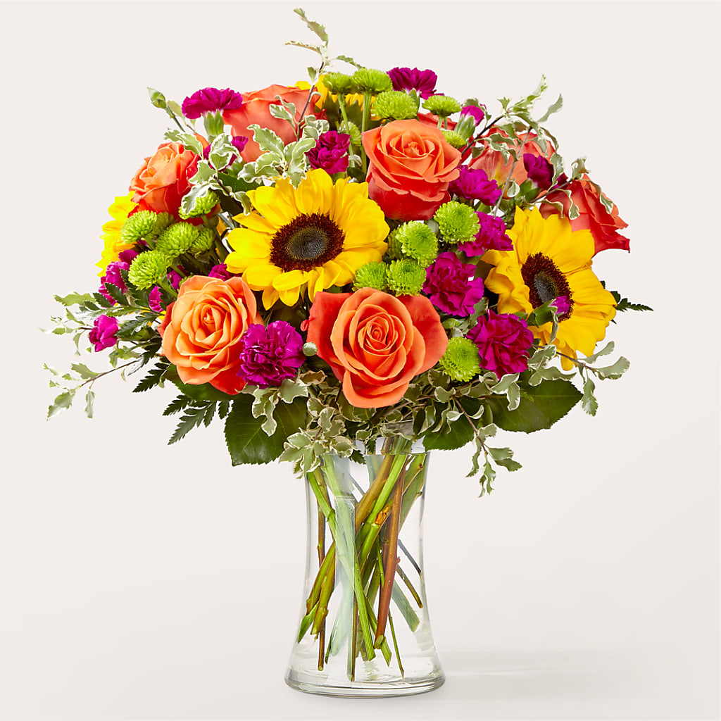 Warmth & Light Bouquet – Forever Flowers, Fords NJ