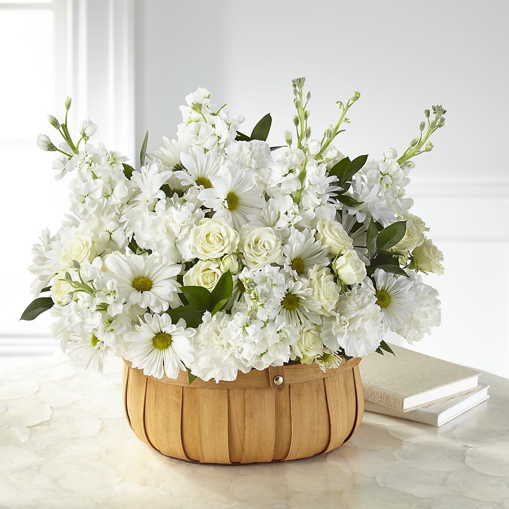 Graceful Garden Basket – Forever Flowers, Fords NJ