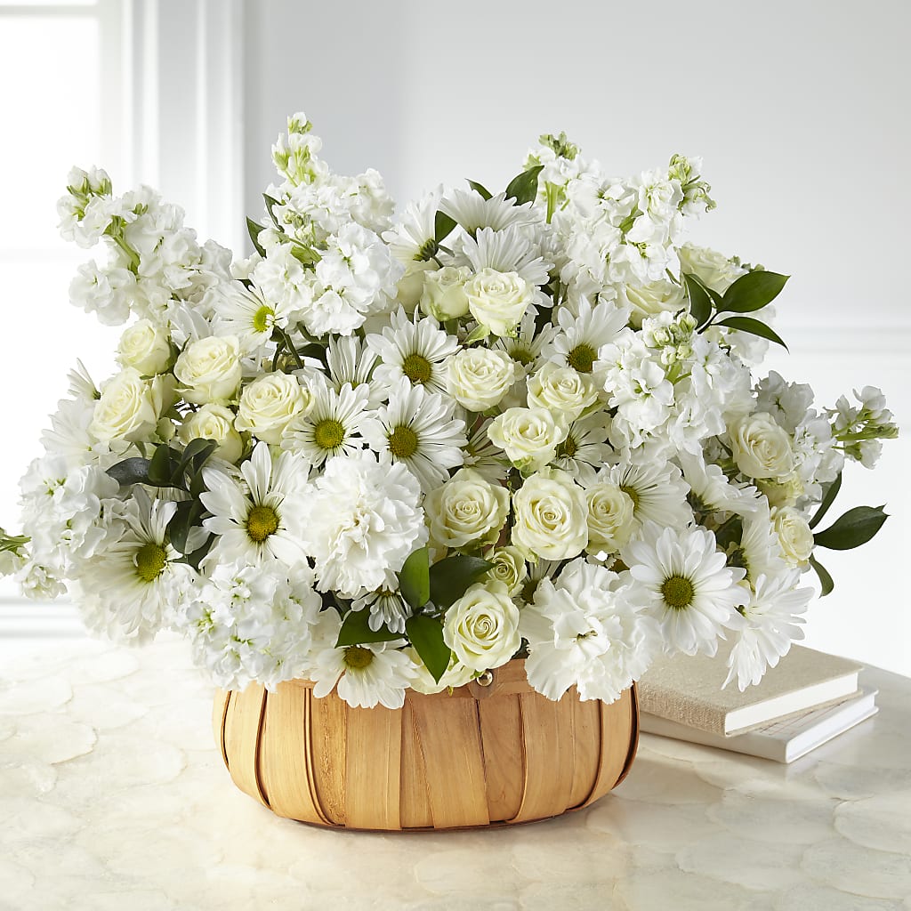 Graceful Garden Basket – Forever Flowers, Fords NJ