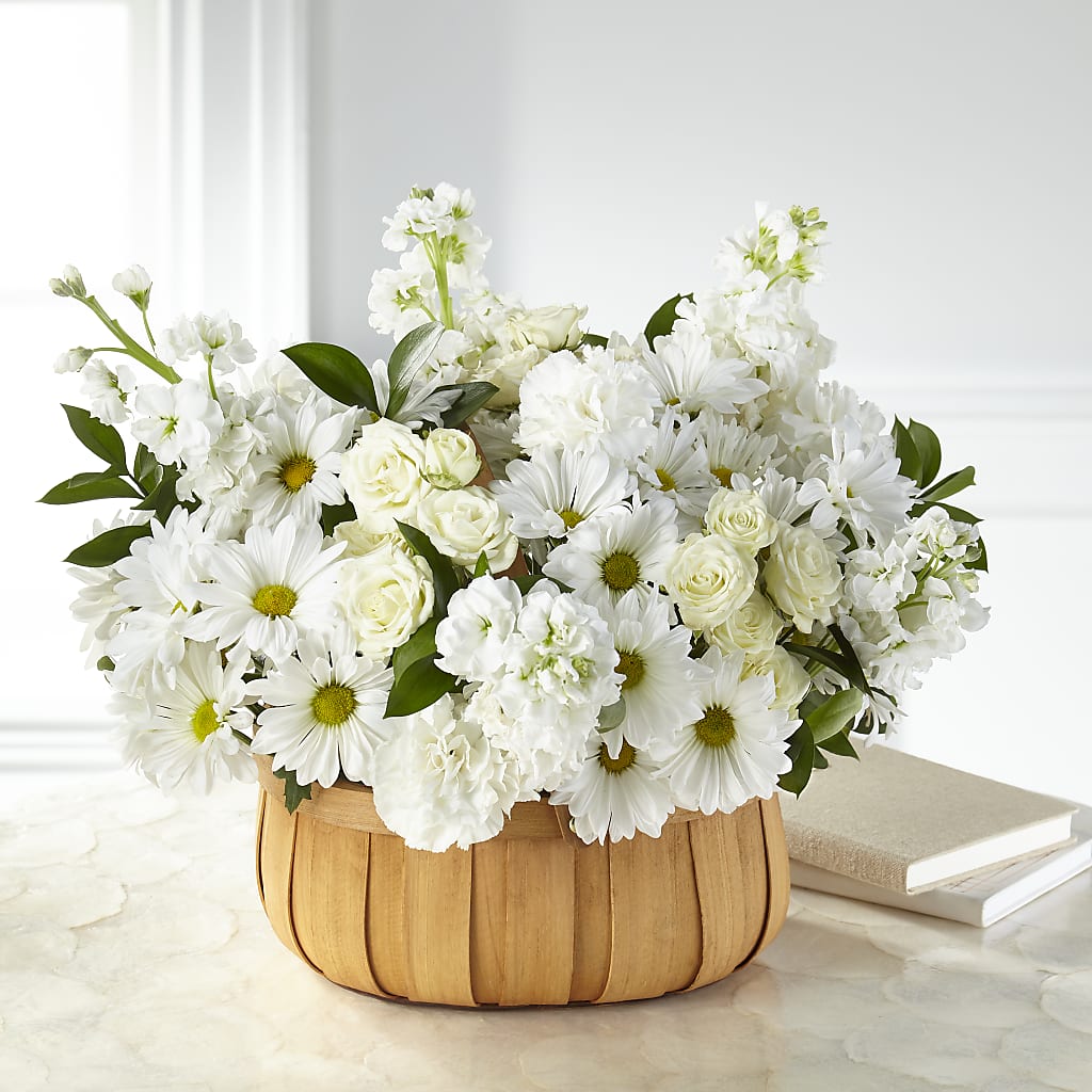 Graceful Garden Basket – Forever Flowers, Fords NJ