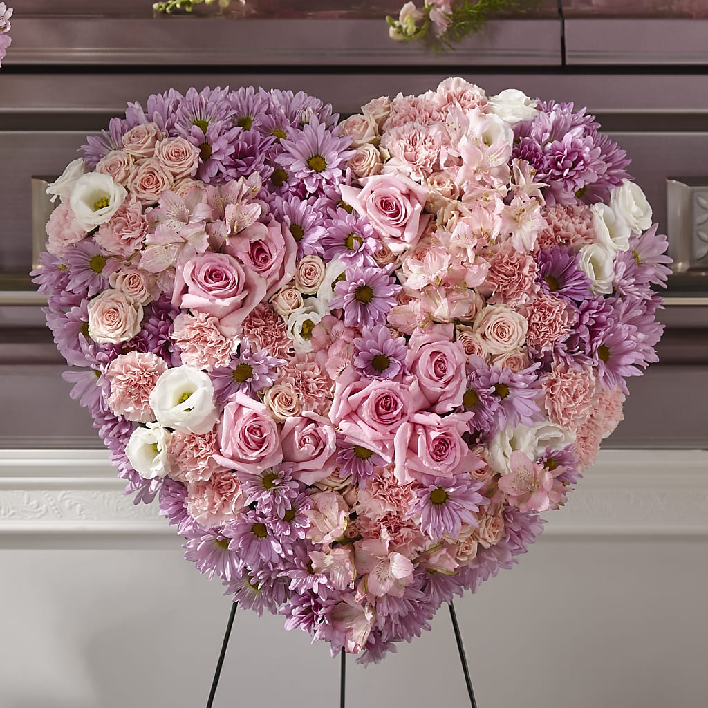 Heaven's Light Heart – Forever Flowers, Fords NJ