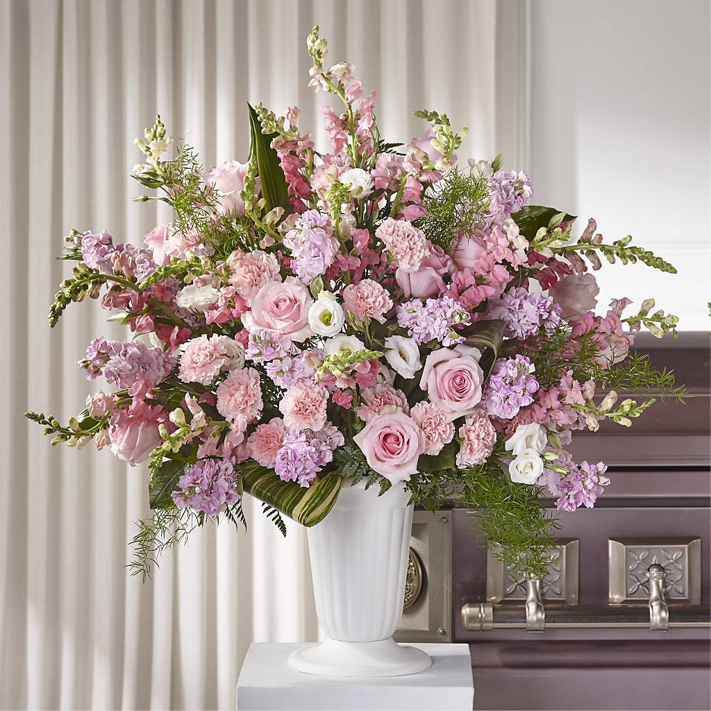 Divine Comfort Arrangement – Forever Flowers, Fords NJ