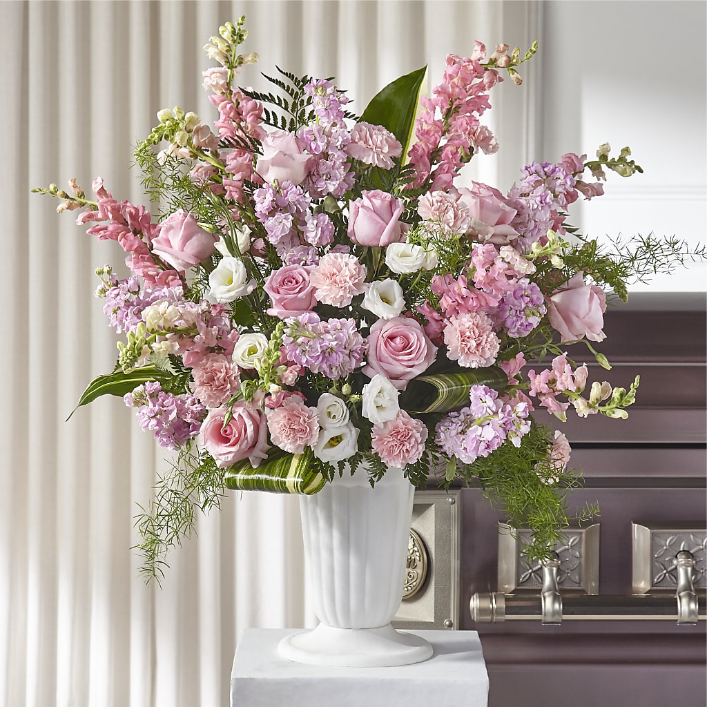 Divine Comfort Arrangement – Forever Flowers, Fords NJ