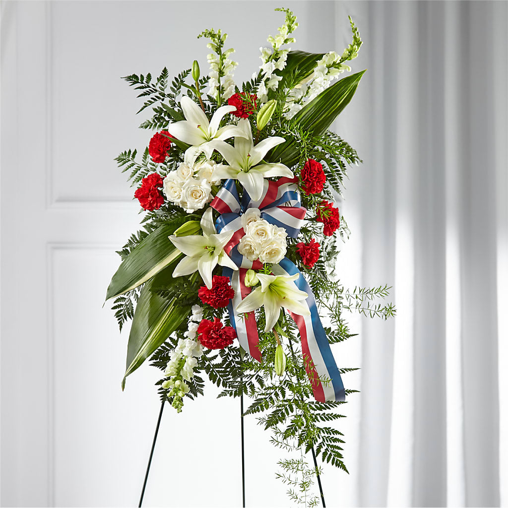 Stars of Life Standing Spray – Forever Flowers, Fords NJ