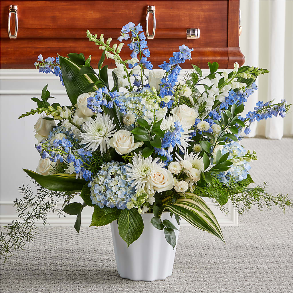 Everlasting Memories Floor Basket – Forever Flowers, Fords NJ