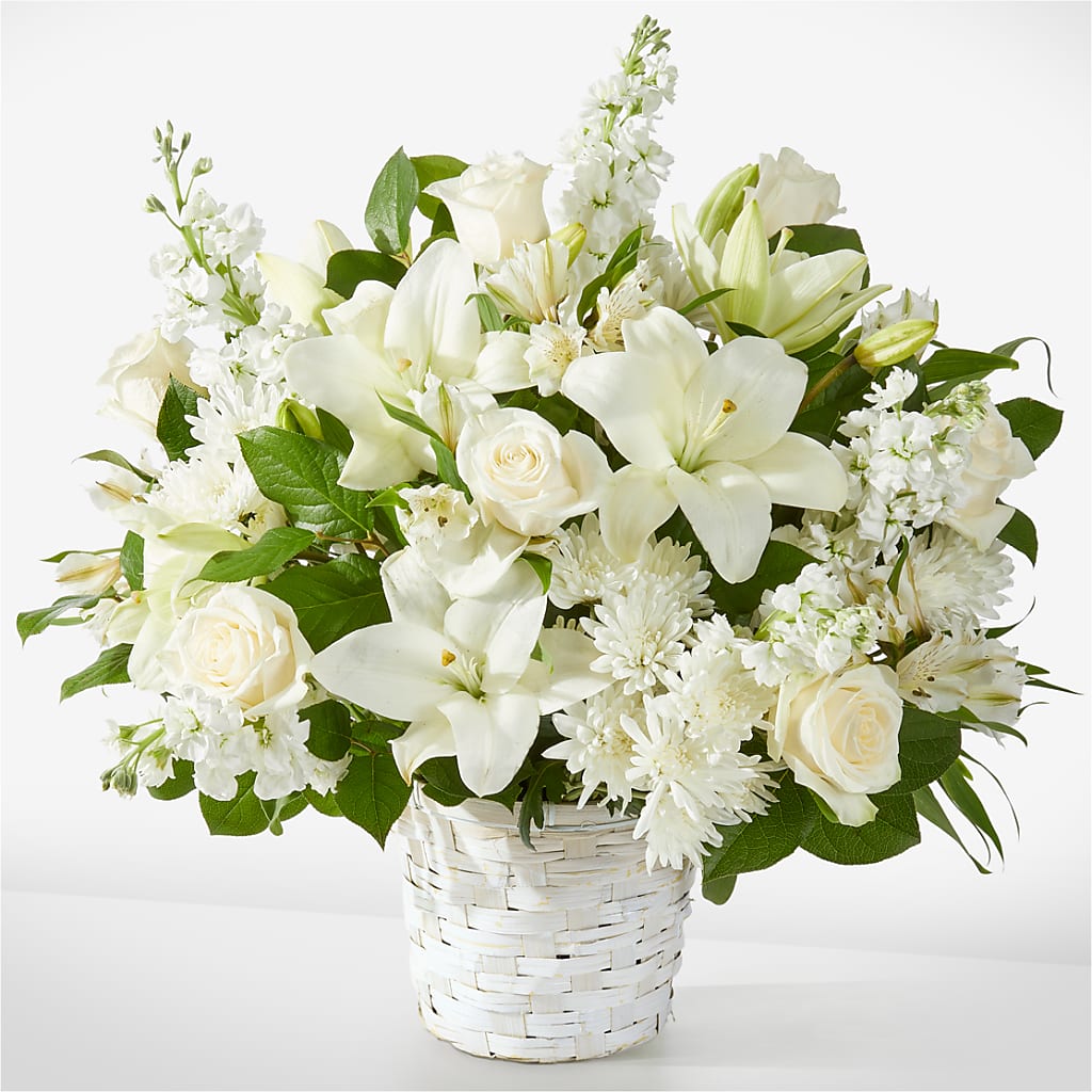 Peaceful Reflections Arrangement – Forever Flowers, Fords NJ