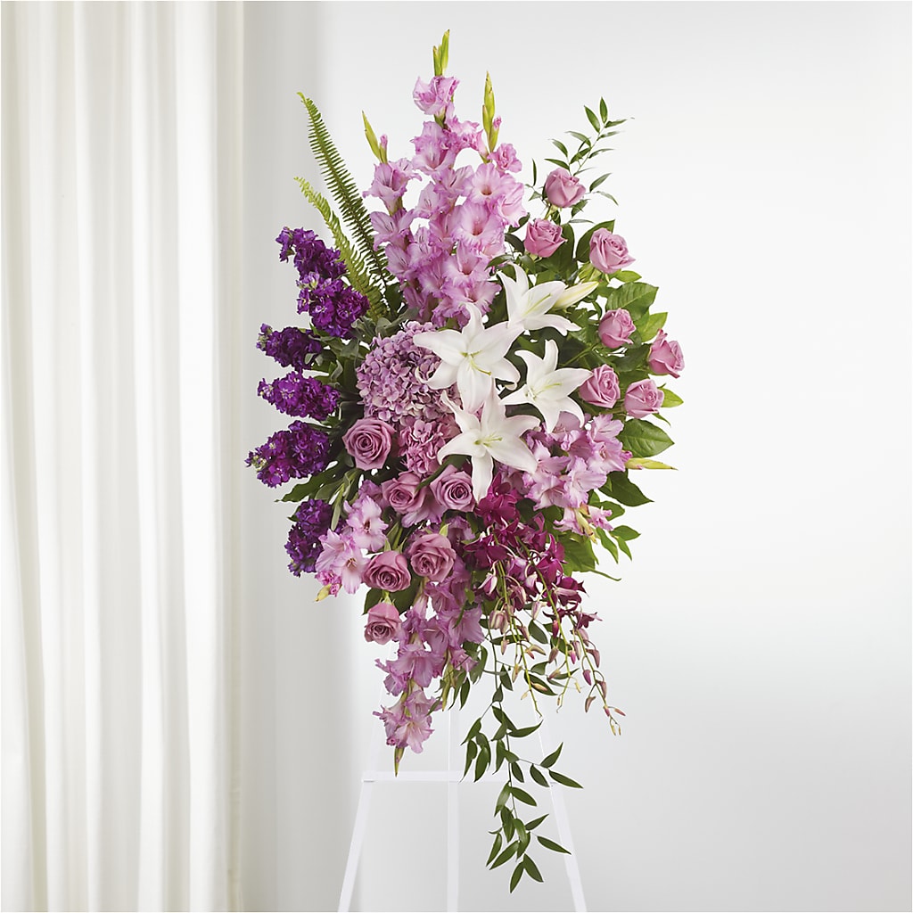 Never Alone Standing Spray – Forever Flowers, Fords NJ