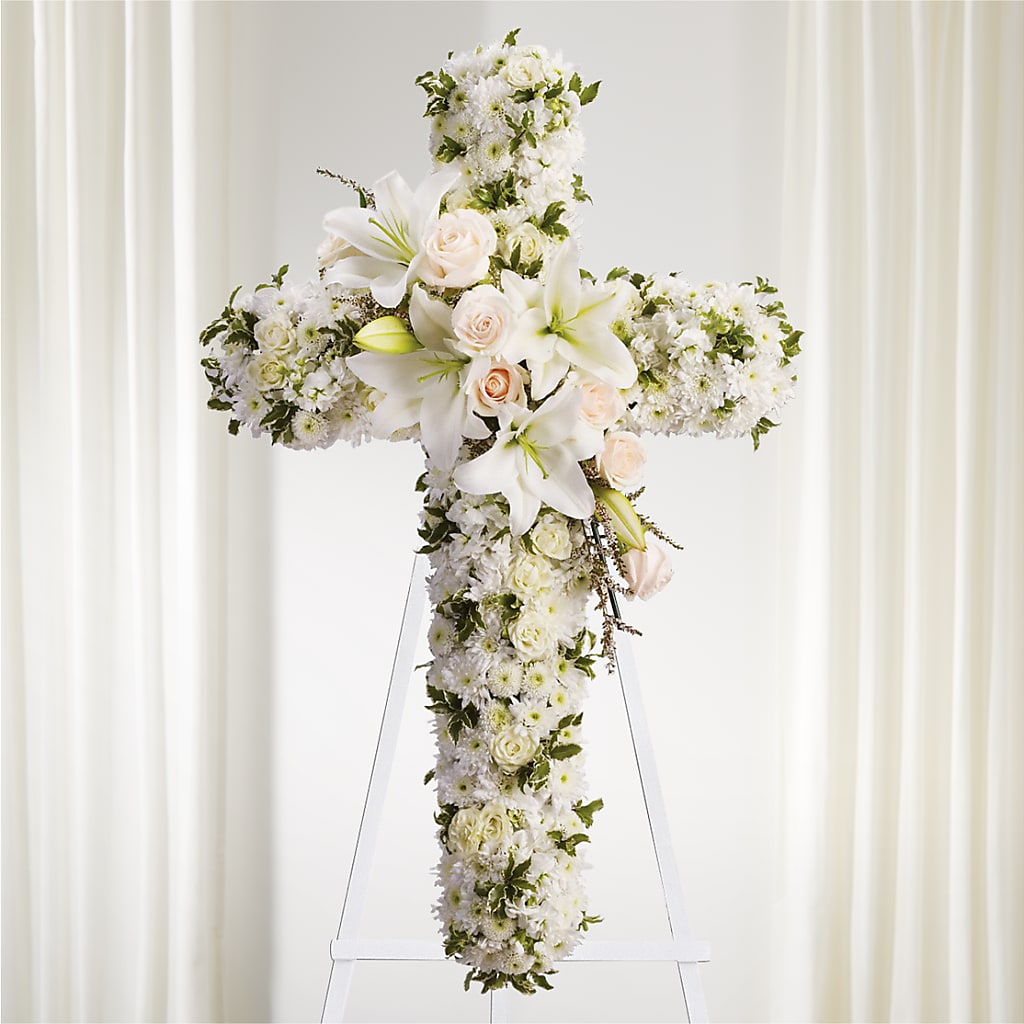Spiritual Guidance Standing Spray – Forever Flowers, Fords NJ