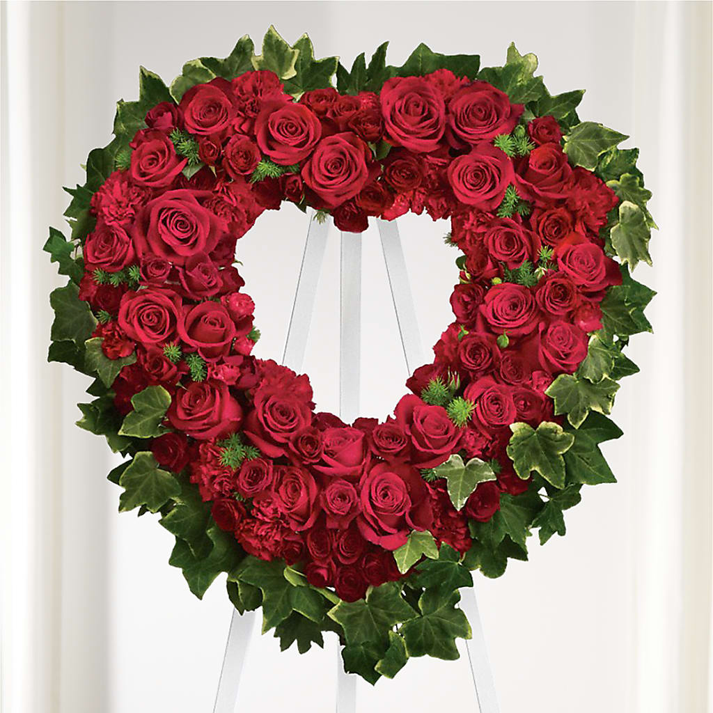 Wholehearted Standing Spray – Forever Flowers, Fords NJ