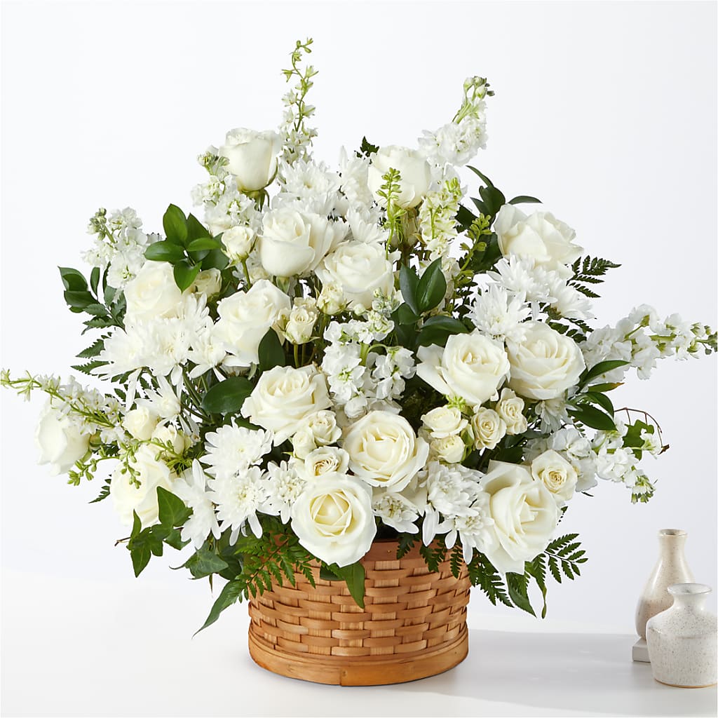 Heartfelt Condolences Arrangement – Forever Flowers, Fords NJ