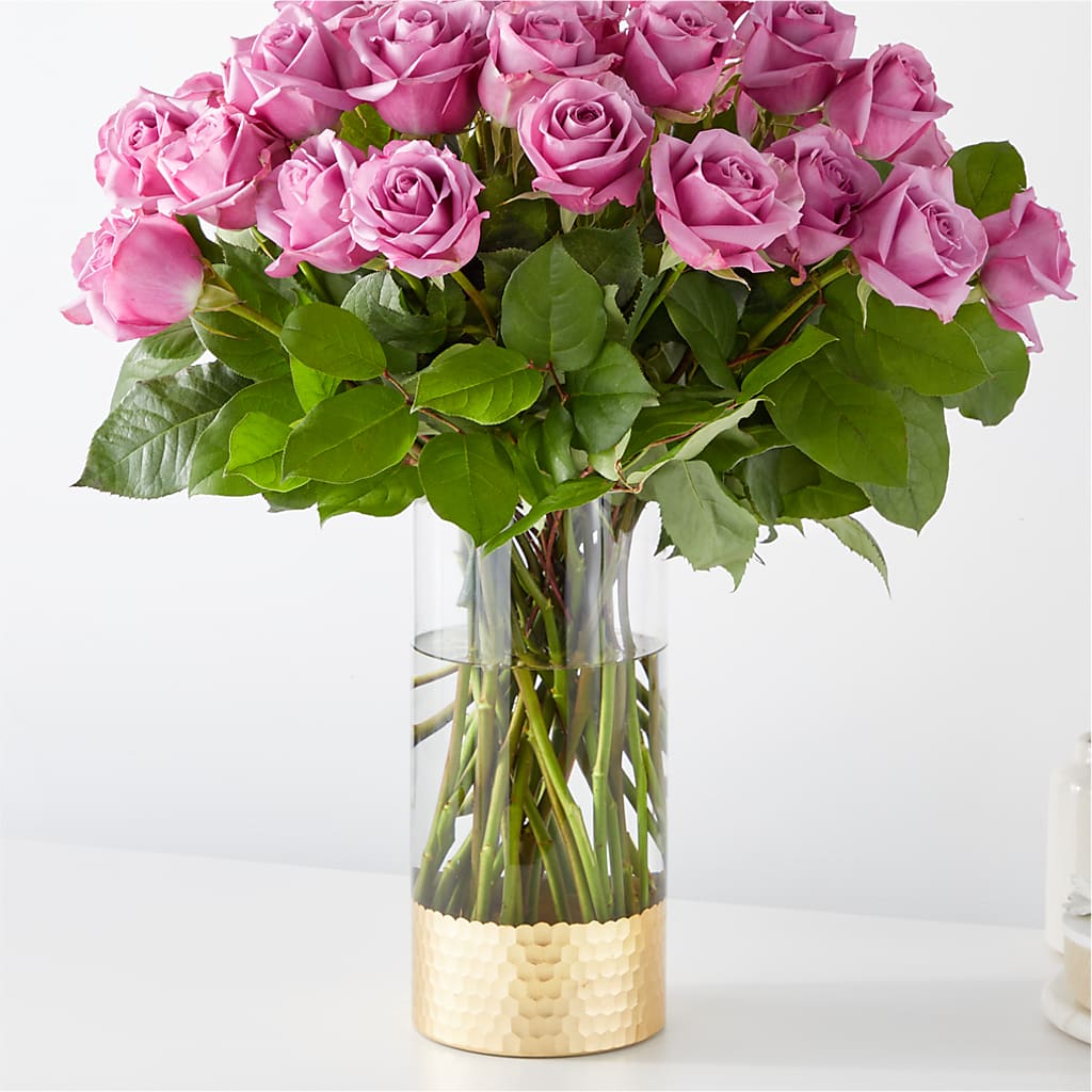 Secret Admirer Lavender Rose Bouquet – Forever Flowers, Fords NJ