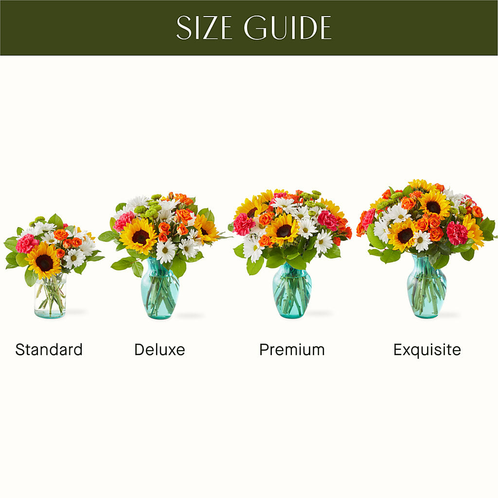 Sun-drenched Blooms Bouquet – Forever Flowers, Fords NJ