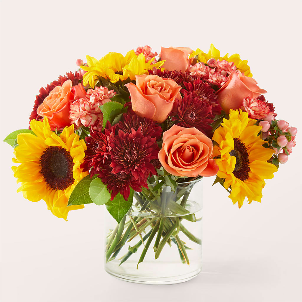 September Sunset Bouquet – Forever Flowers, Fords NJ