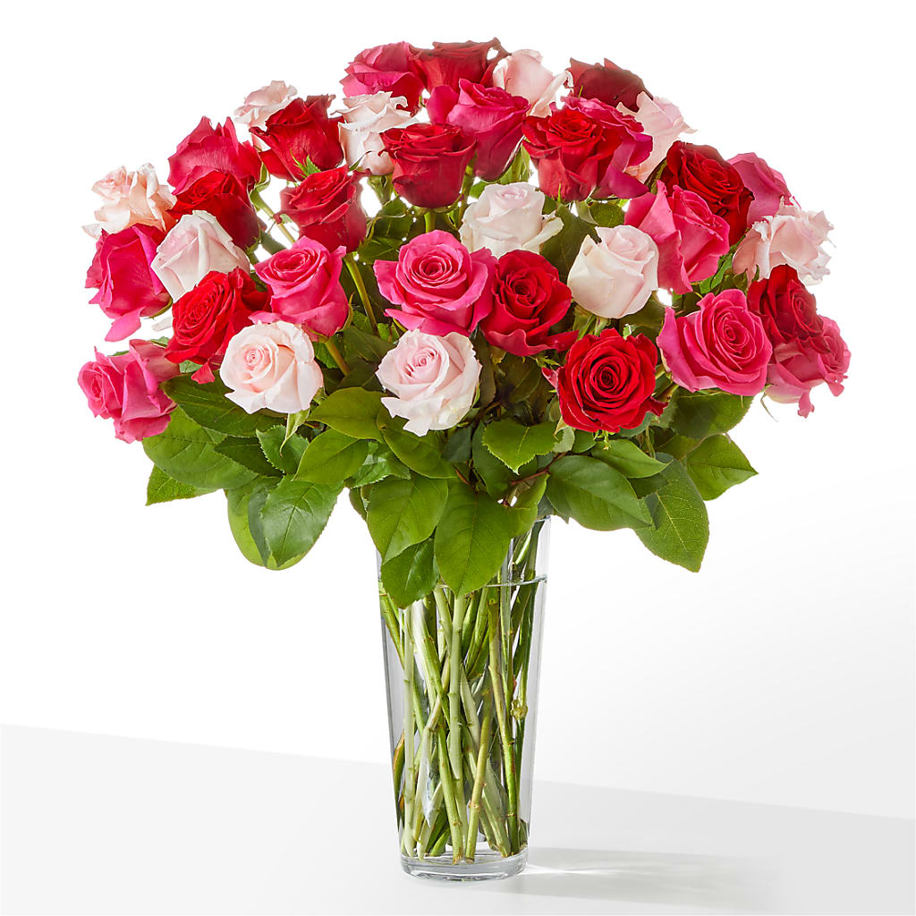 Charming Rose Bouquet – Forever Flowers, Fords NJ