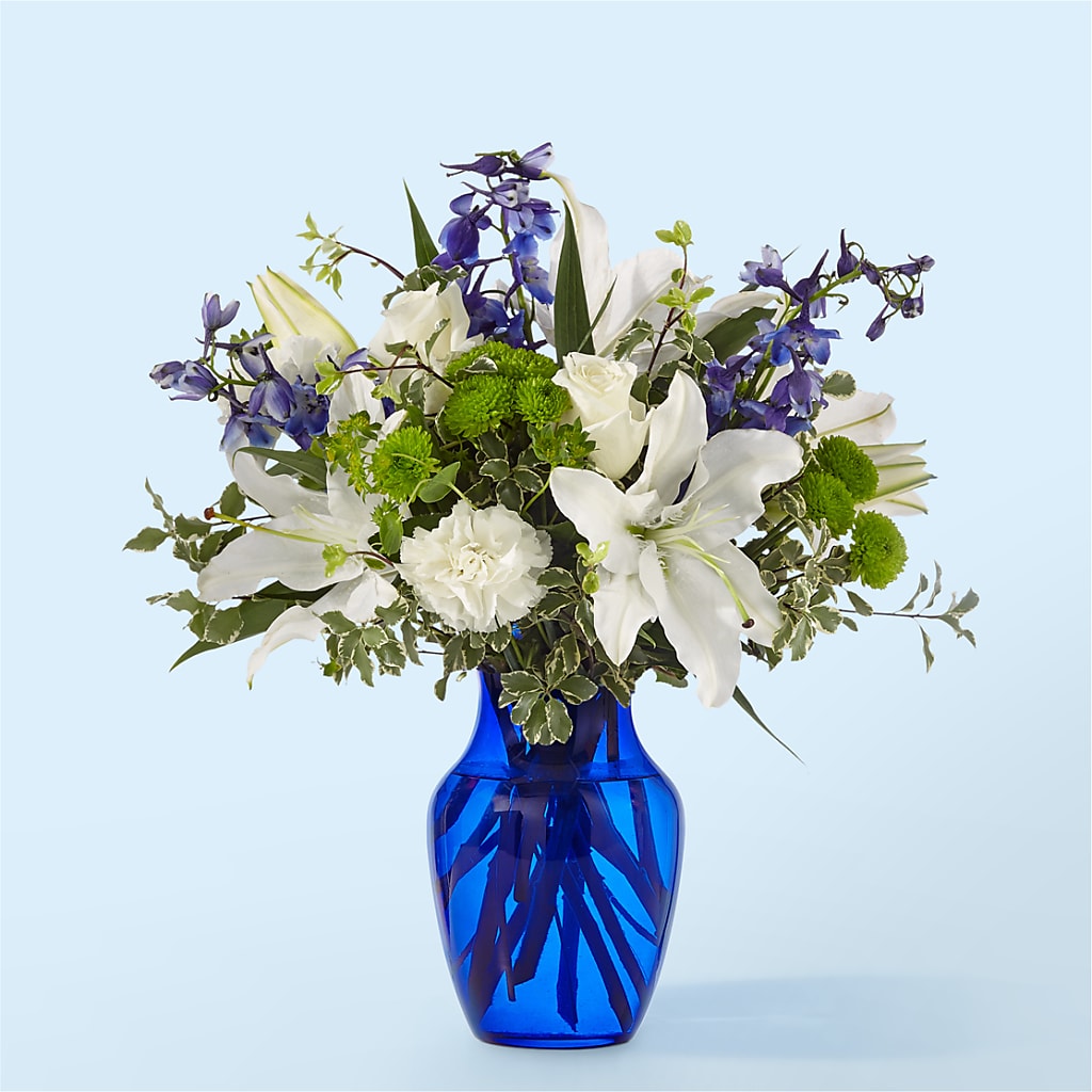 Santorini Bouquet – Forever Flowers, Fords NJ