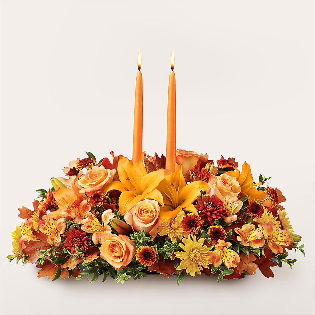 Traditions Centerpiece – Forever Flowers, Fords NJ