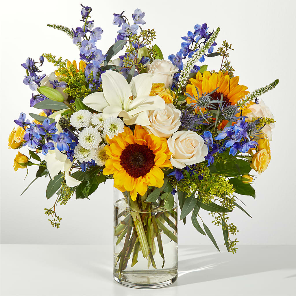 Wonderfully Sunny Bouquet – Forever Flowers, Fords NJ