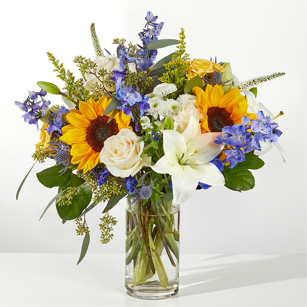 Wonderfully Sunny Bouquet – Forever Flowers, Fords NJ