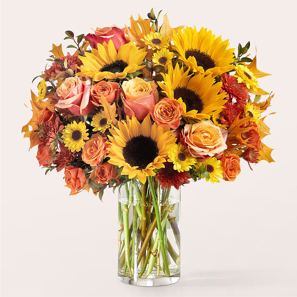 Fluttering Foliage Bouquet – Forever Flowers, Fords NJ