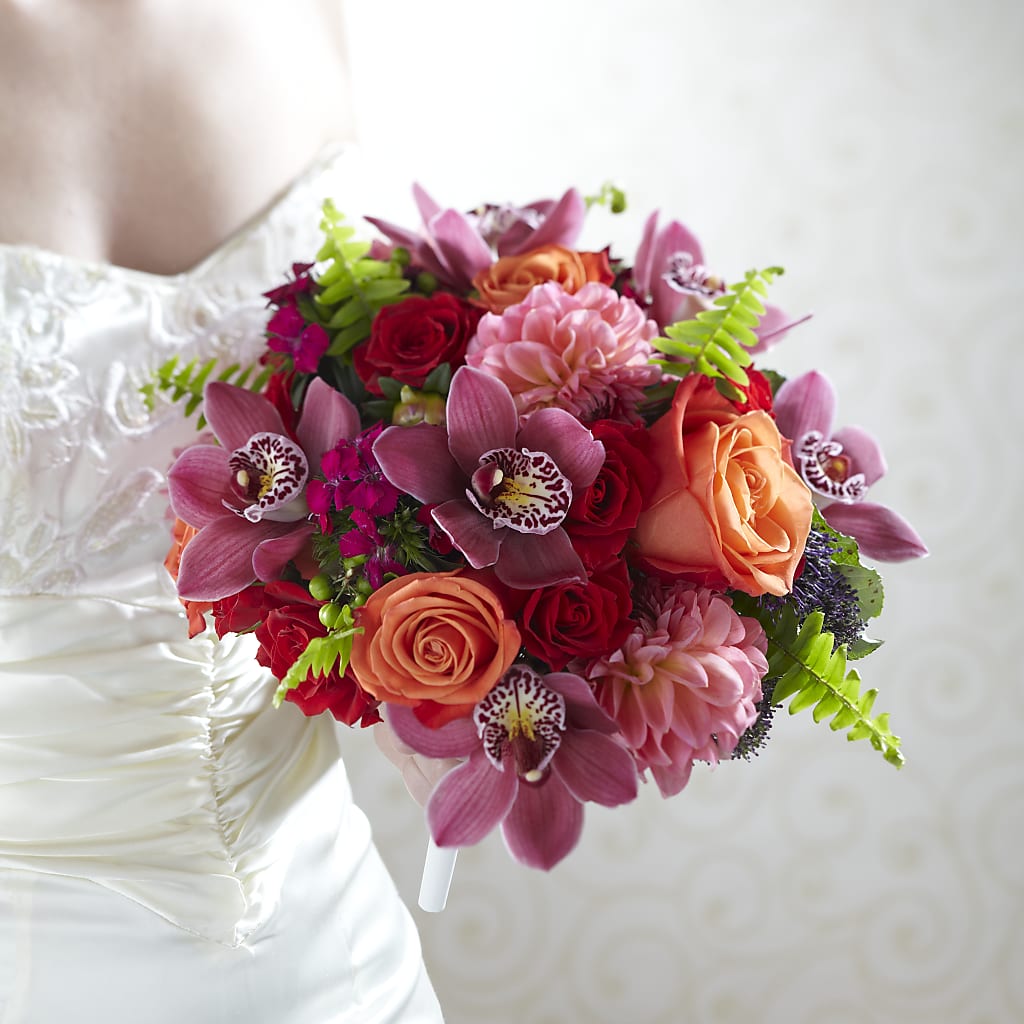 Brilliant Blossoms Bouquet – Forever Flowers, Fords NJ