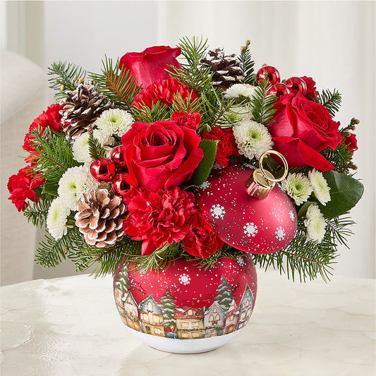 Christmas Carols Ornament –  Forever Flowers, Fords NJ