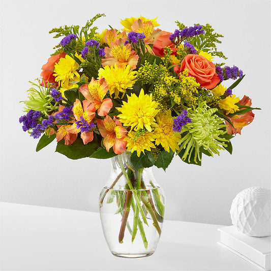 Marmalade Skies Bouquet –  Forever Flowers, Fords NJ