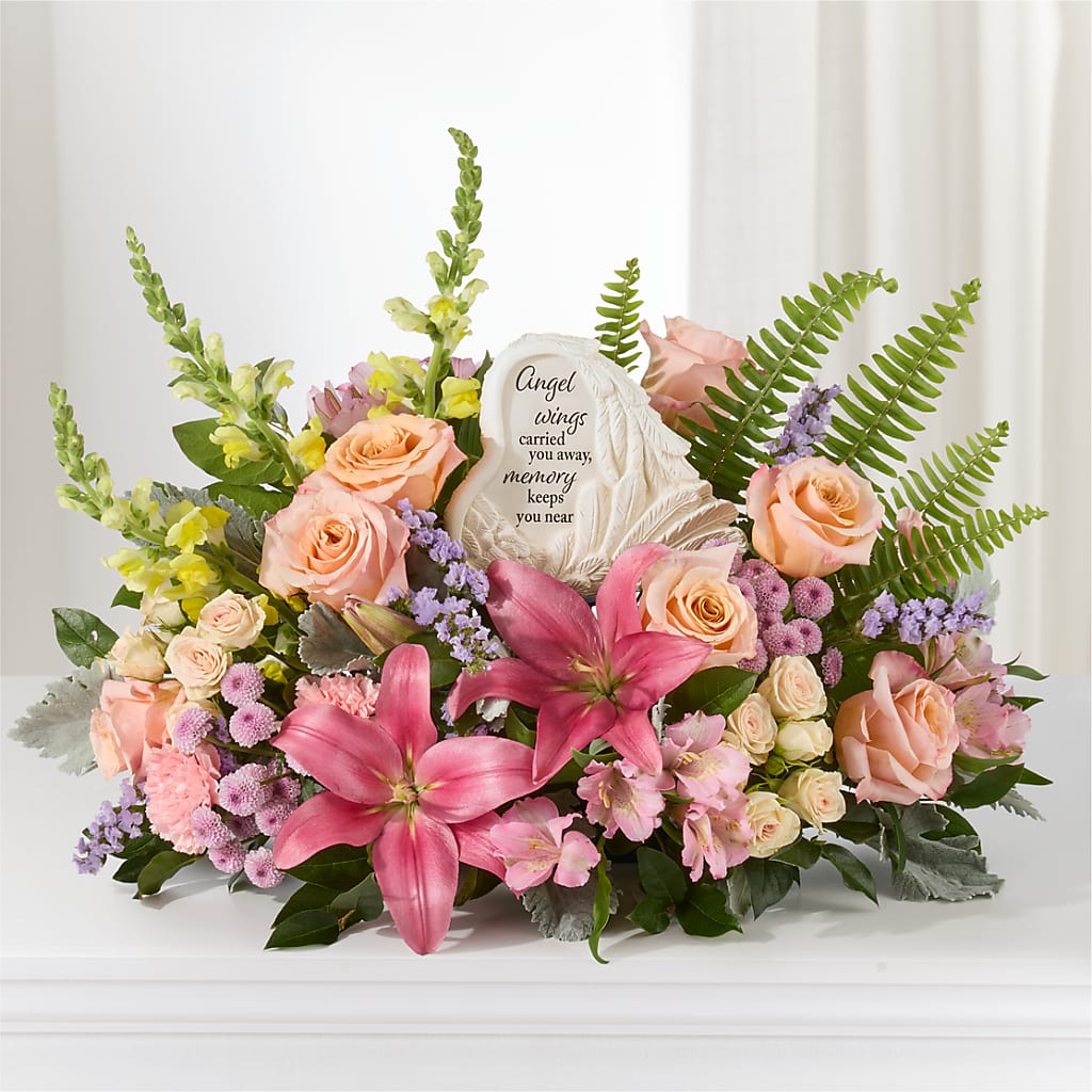 Gentle Light Arrangement –  Forever Flowers, Fords NJ