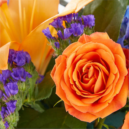 Radiant Citrus Box Bouquet –  Forever Flowers, Fords NJ