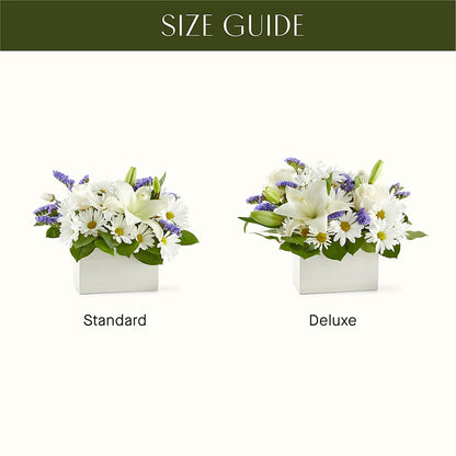 Beyond Blue Box Bouquet –  Forever Flowers, Fords NJ