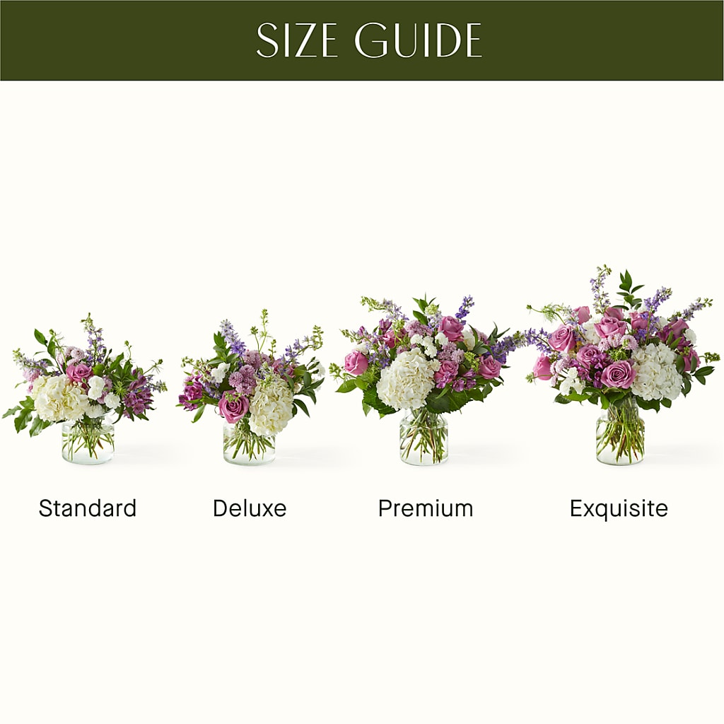 Violet Caress Bouquet –  Forever Flowers, Fords NJ