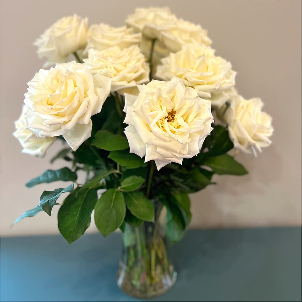 Long Stem Yellow Rose Bouquet –  Forever Flowers, Fords NJ