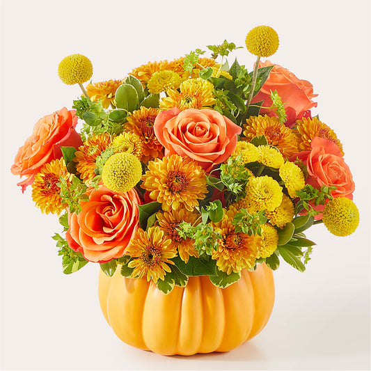 Gourdgeous Pumpkin –  Forever Flowers, Fords NJ