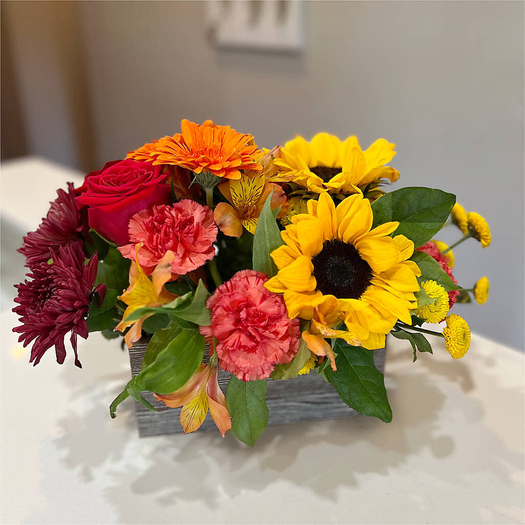 Autumn Orchard Bouquet –  Forever Flowers, Fords NJ