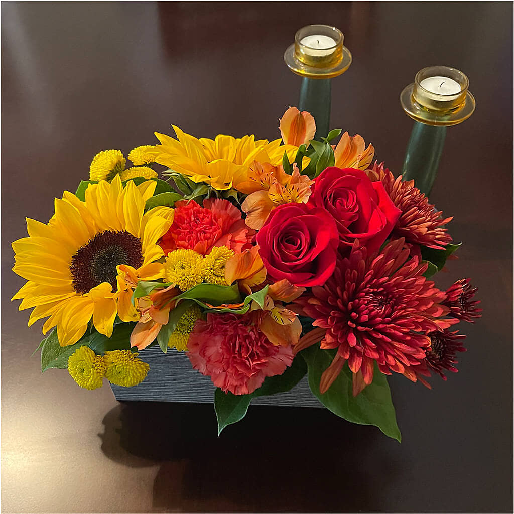 Autumn Orchard Bouquet –  Forever Flowers, Fords NJ