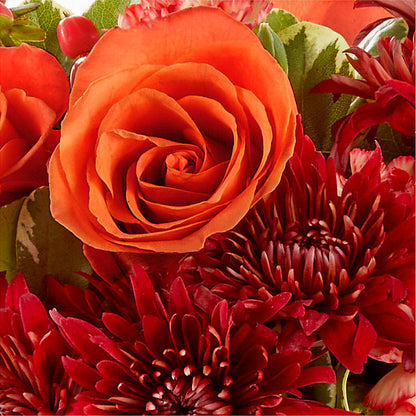 Autumn Air Pumpkin Bouquet –  Forever Flowers, Fords NJ