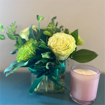 Emerald Forest Bouquet –  Forever Flowers, Fords NJ